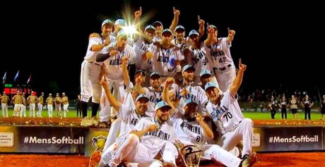 Con 13 entrerrianos Argentina es campen mundial de sftbol