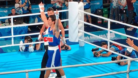 Juegos de la Juventud<br>El villaguayense Brian Arregui es semifinalista en Boxeo e ir por una medalla