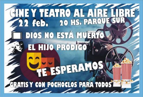 Teatro y cine en los barrios de Villaguay