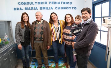 Dra. Mara Bambi Cagnotto, un consultorio de pediatra lleva su nombre