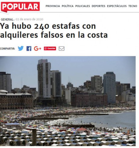 Alertan Sobre Estafas Con Alquileres De Verano