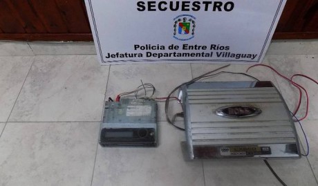 Recuperan elementos robados en la zona noroeste de Villaguay