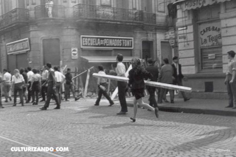 El primer Rosariazo-Obreros y estudiantes, en contra de la dictadura