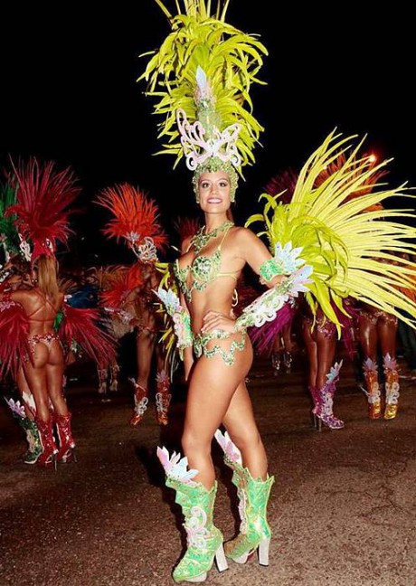Tamara Lpez desde Villaguay al Carnaval del pas 