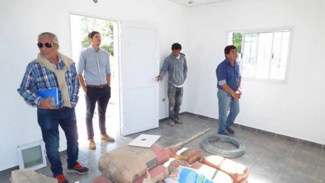 Avance de Obra en las 10 viviendas de IAPV en Villa Domnguez