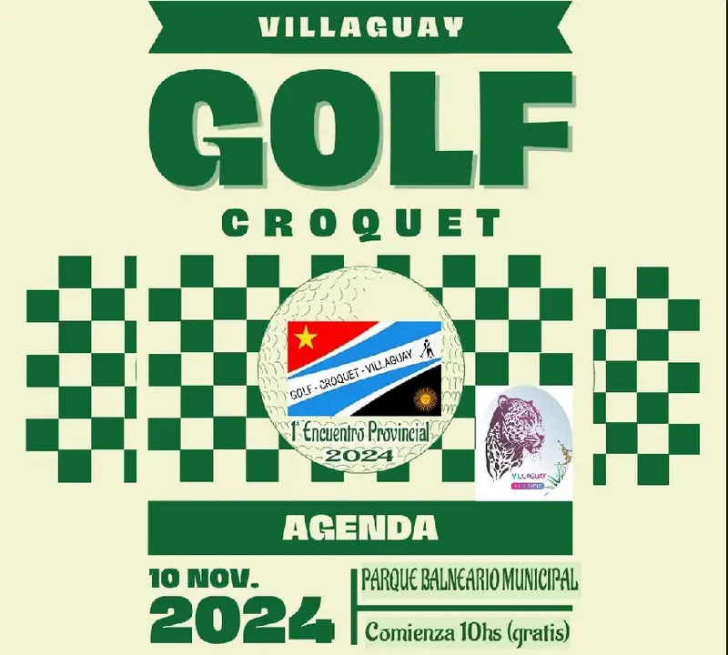 Villaguay sede del Primer Encuentro Provincial de Golf Croquet