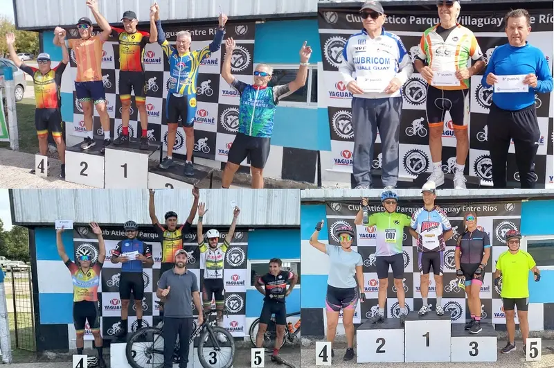 Ciclismo: Se corri el Gran Premio al Trabajador en Villaguay