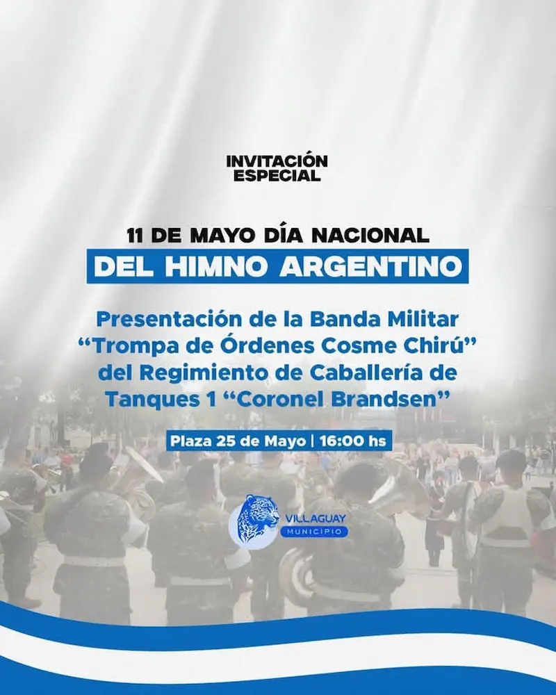 11 de Mayo Da del Himno Nacional Argentino