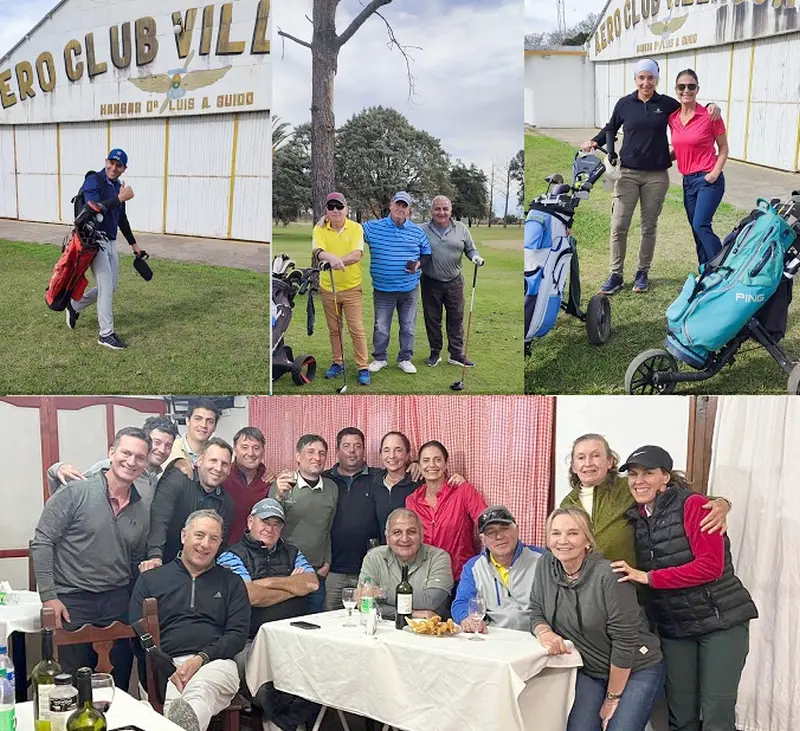 Aero Club Villaguay Golf:  Se disput el Circuito Internacional de golf Por los  Caminos del Vino