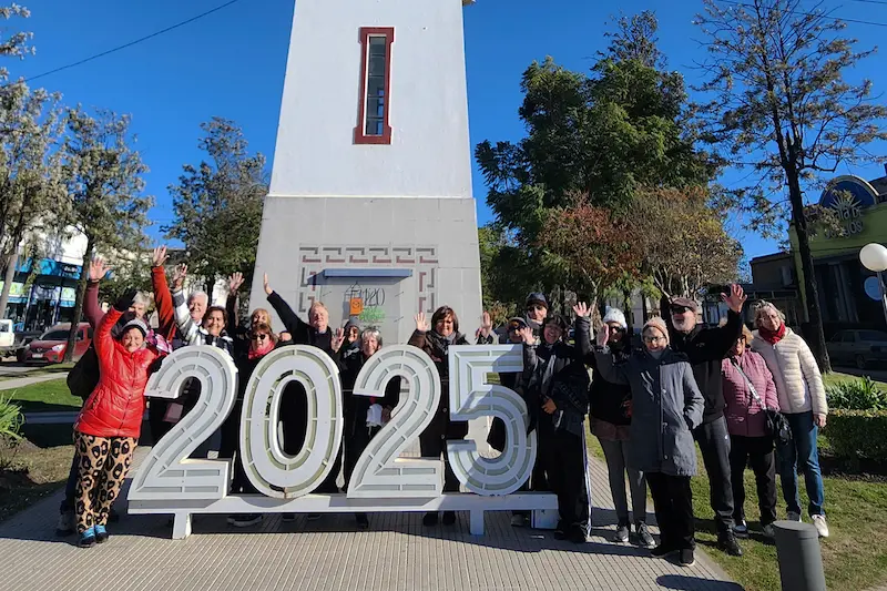 Personas mayores inauguraron el nuevo circuito de turismo social 
