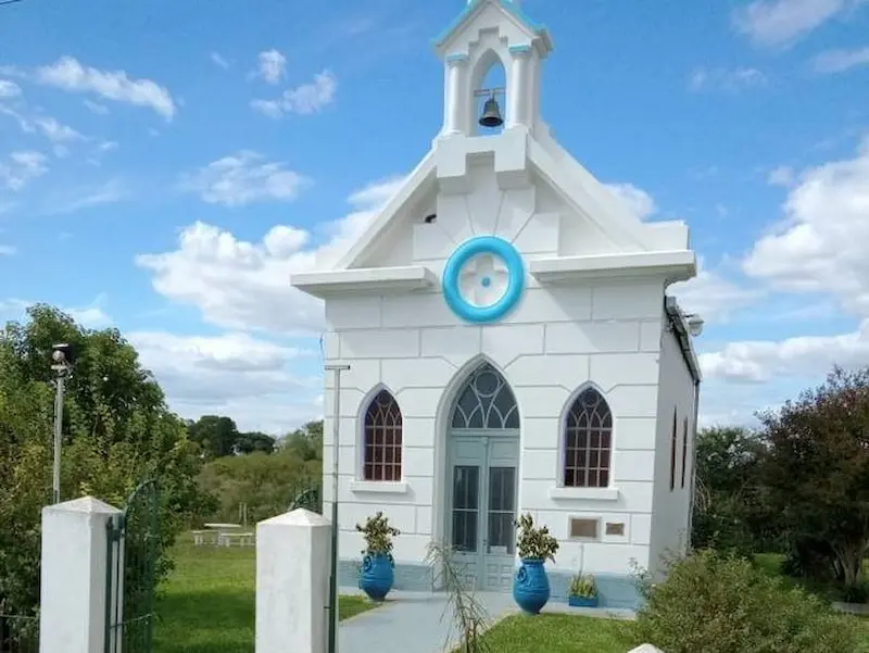 Misa por enfermos y afligidos en capilla de Lourdes