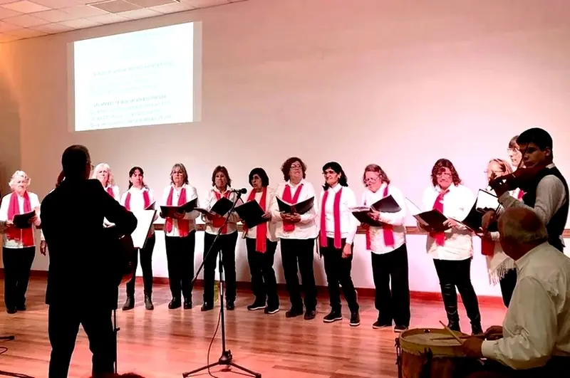 Villaguay vivir el 7mo. Encuentro Solidario de Coros Voces de otoo