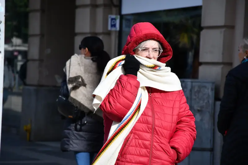 Los fros extremos exigen especial cuidado a las personas mayores
