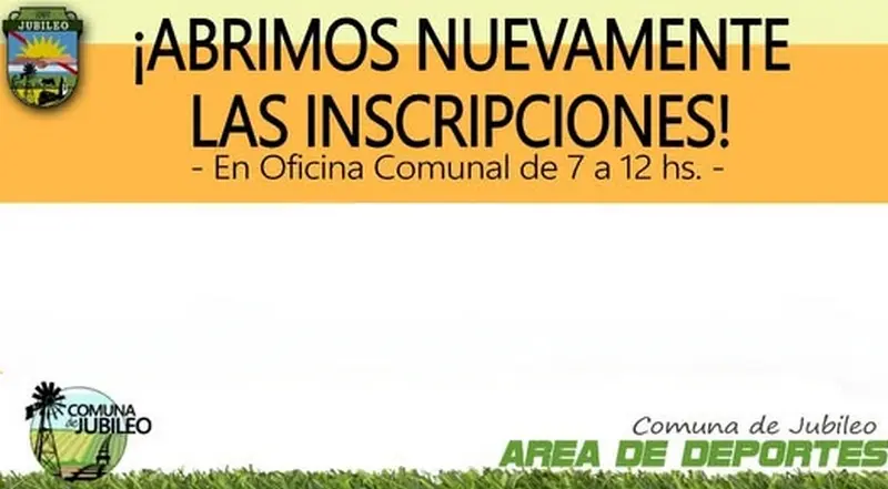 rea de Deportes Jubileo abre inscripciones para los talleres de iniciacin deportiva 