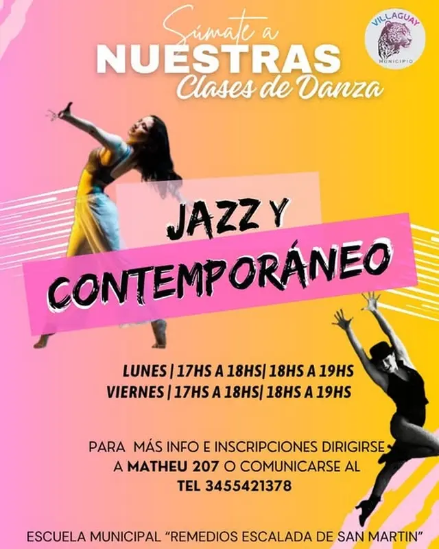 Escuela Remedios Escalada de San Martn: Jazz y Contemporneo para nios y adolescentes