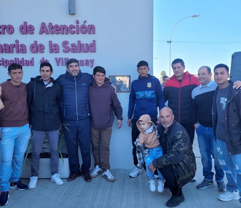 CAPS Perpetuo Socorro: Histrico descubrimiento de placa con el nombre de los trabajadores
