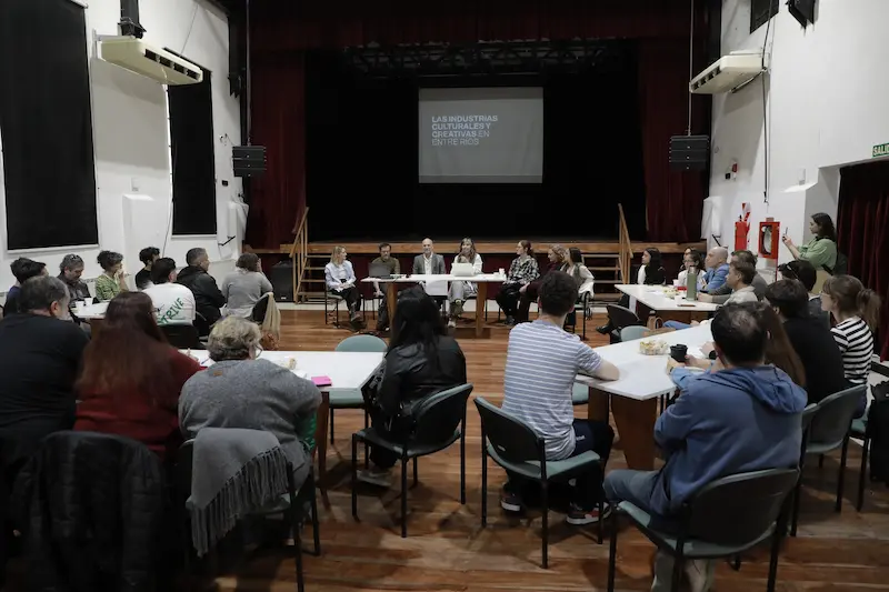 Promueven el trabajo colaborativo para el desarrollo de las Industrias Culturales y Creativas en Entre Ros
