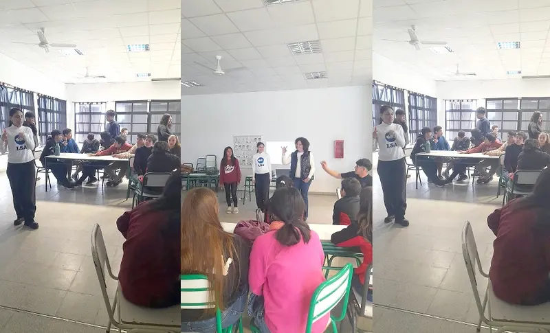 Escuela Secundaria Norma Bouvet: Literatura, Msica, Lengua de Seas y una jornada de inclusin