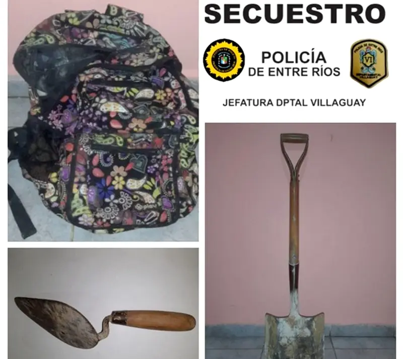 Recuperan, en allanamiento, elementos robados