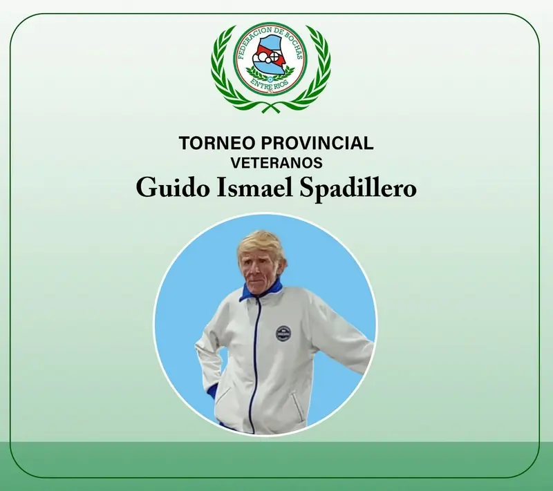 El Torneo Provincial de Bochas Guido Ismael Spadillero se juega en Villaguay