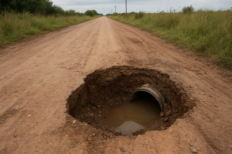 Por guila de Races. El Grito del Campo: Cuando los caminos mueren y los polticos se esconden