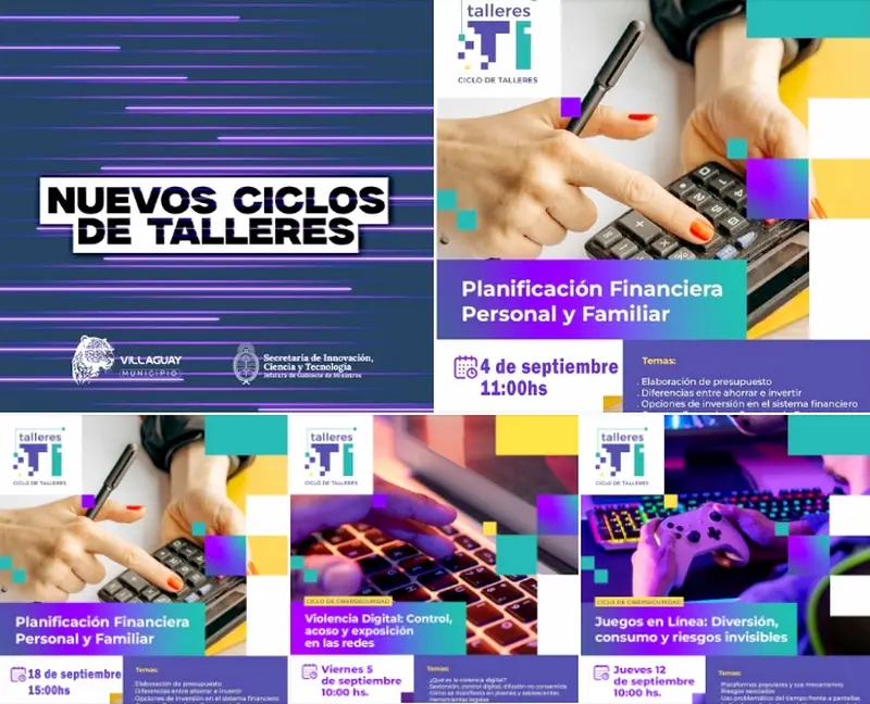 Nuevos Ciclos de Talleres en Villaguay