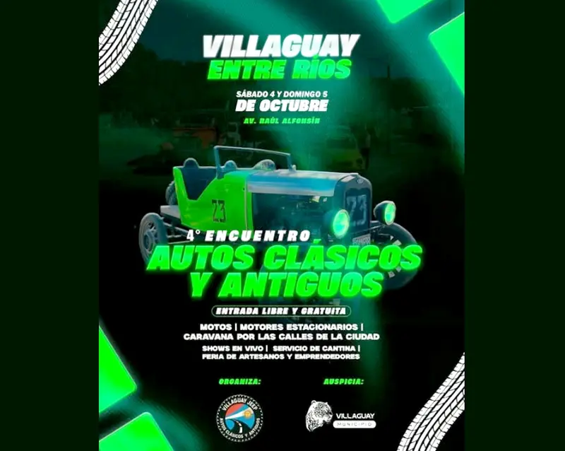 4to. Encuentro de autos clsicos y antiguos del Centro Entrerriano