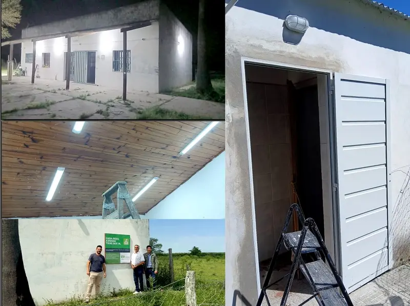 Agradecimiento de la escuela N6 de Lucas Norte