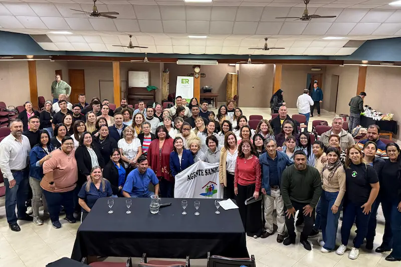 Agentes Sanitarios de la provincia fueron parte del 4 Encuentro Provincial en Federal 