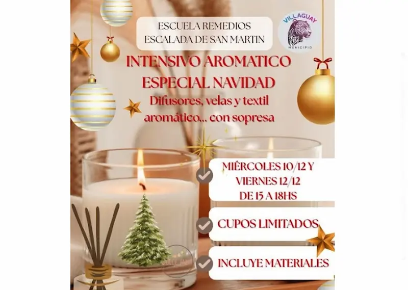 Curso Intensivo Aromtico Especial Navidad