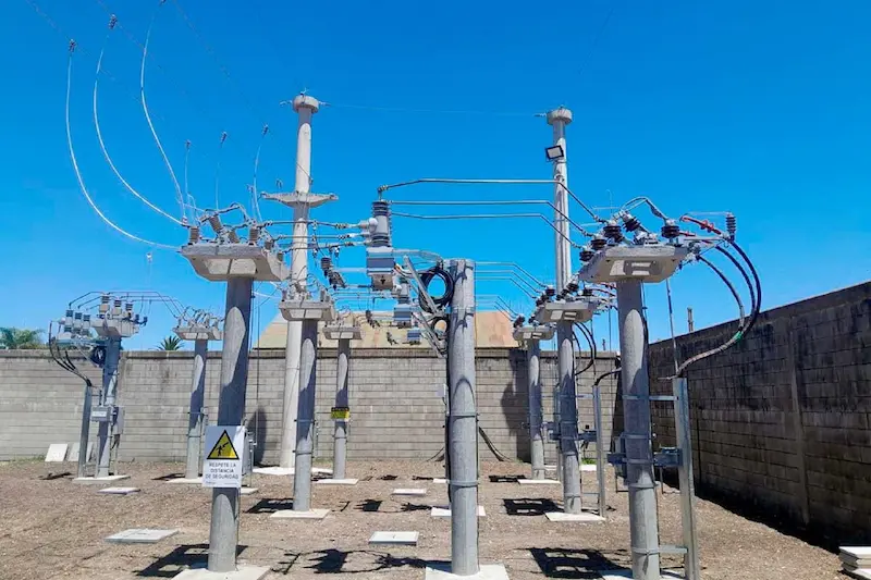 Enersa puso en servicio una nueva Subestacin Transformadora de Mara Grande