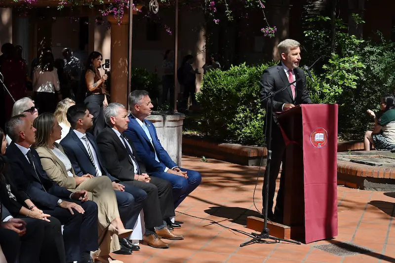 Frigerio reivindic el legado de Urquiza en sesin histrica en Concepcin del Uruguay