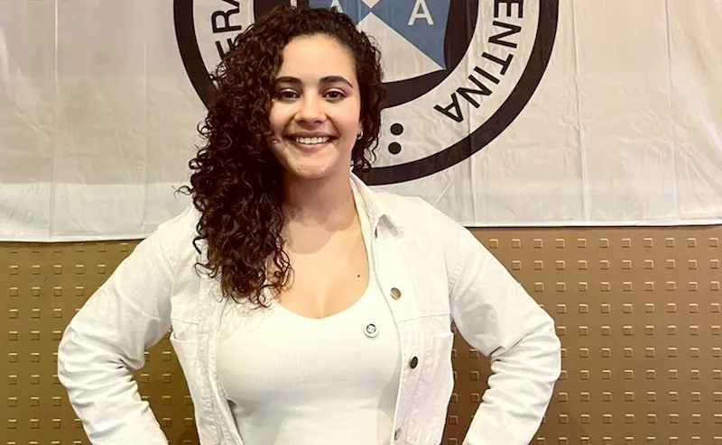 La villaguayense Lucero Khn trabaja en un proyecto de viviendas rurales para que los jvenes continen viviendo y produciendo en el campo