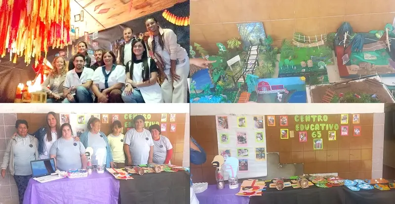 Escuela Isidoro Surez: Muestra de reas Esttico Expresivas sobre la temtica El Fuego