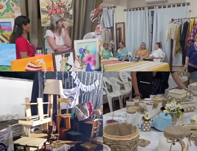 El Intendente Adrin Fuertes recorri la Muestra Anual de Escuelas Municipales