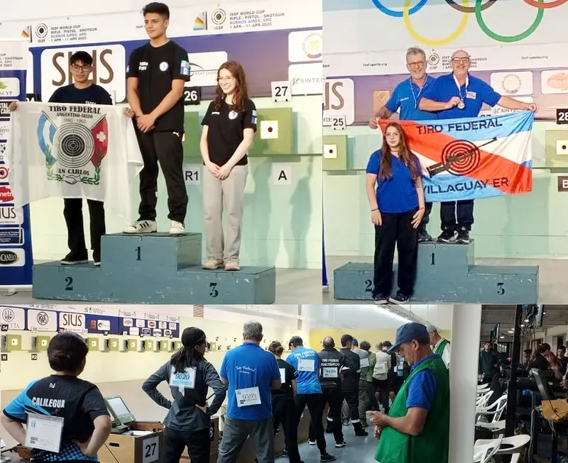 Los Veteranos del Tiro Villaguay siguen haciendo historia a nivel nacional