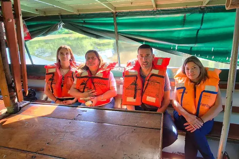 Autoridades educativas mantuvieron encuentros con personal de instituciones en el departamento Islas del Ibicuy