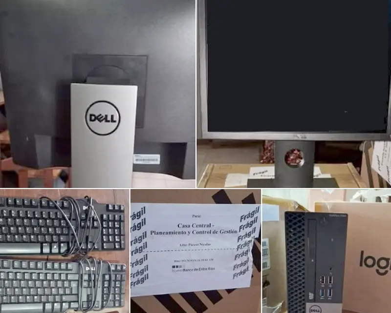 La escuela Norma Bouvet recibi� la donaci�n de equipos de inform�tica