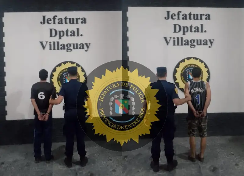 Dos detenidos luego de un altercado