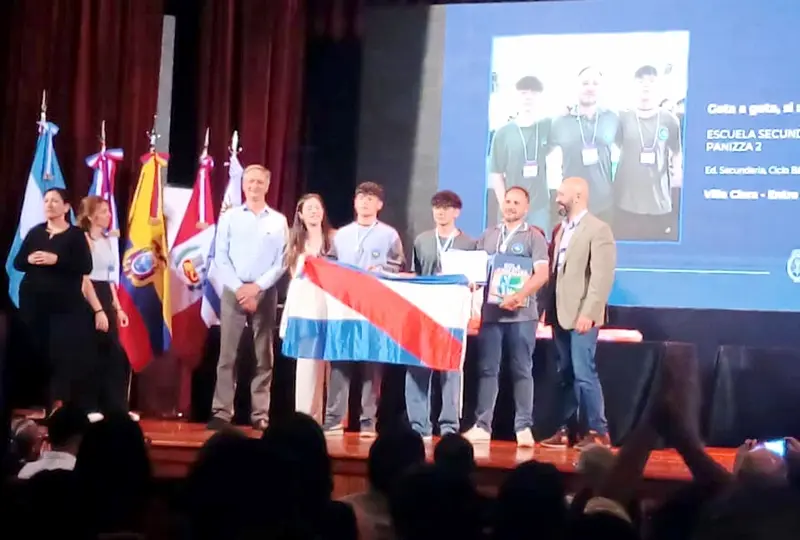 El proyecto gota a gota de la escuela Delio Panizza fue distinguido a nivel nacional