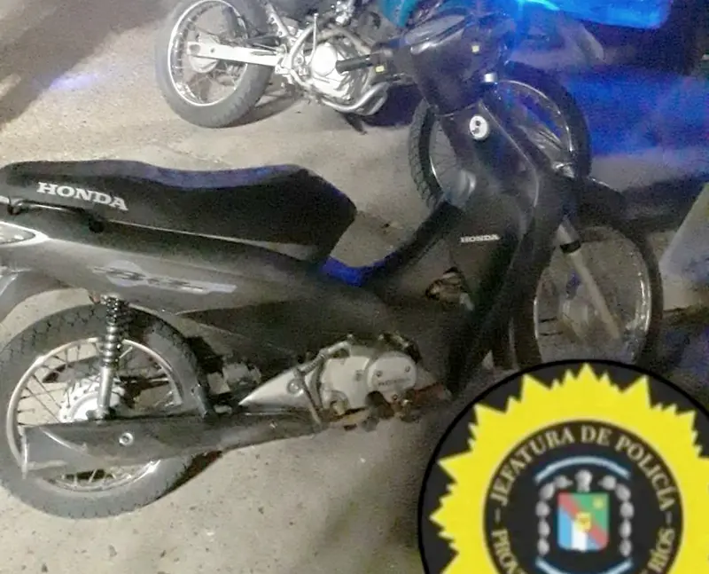 Secuestran moto por pedido de comisara de Coln