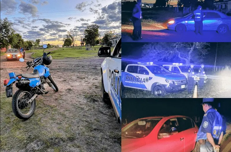 Polic�a realiz� operativos  rurales