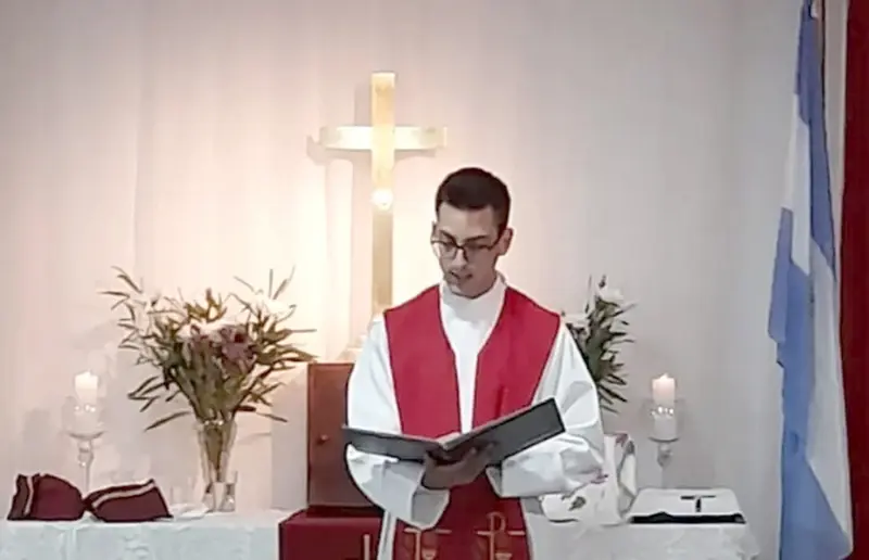 Iglesia Evanglica Luterana Argentina recibe al Pastor Elin Prez en la parroquia Villaguay