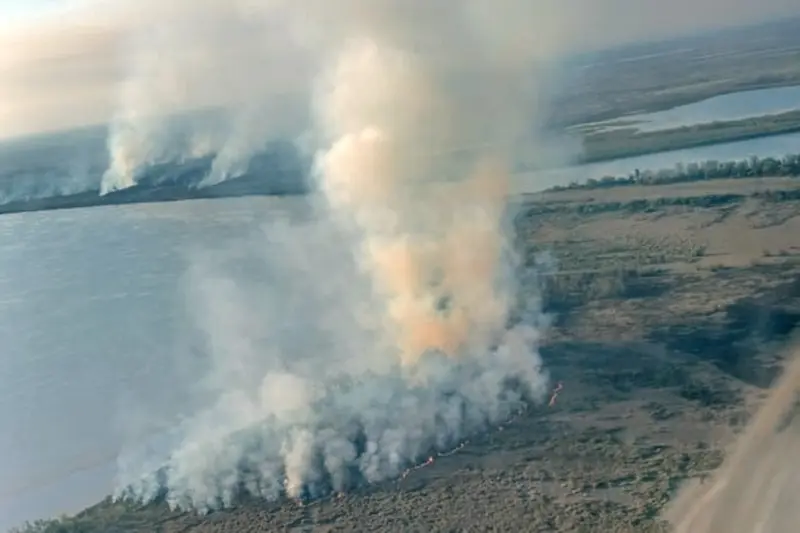 Es total la prohibici�n de quemas en Entre R�os durante la temporada estival