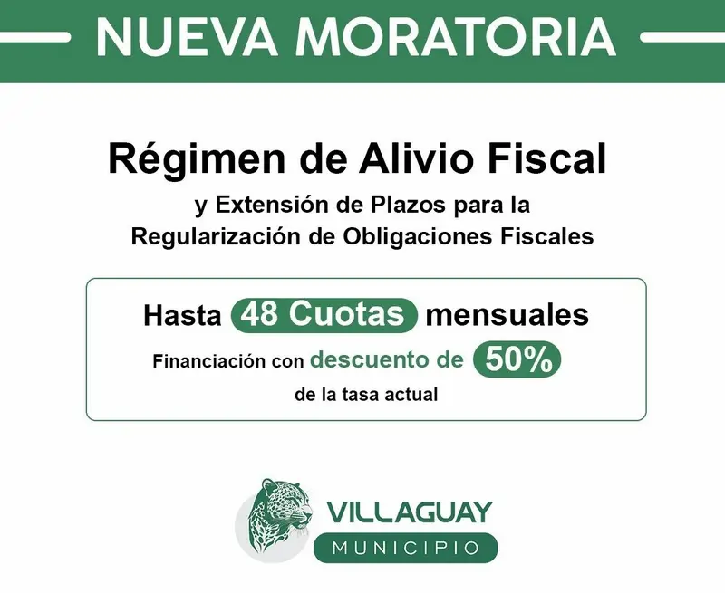 Nueva moratoria Municipalidad de Villaguay