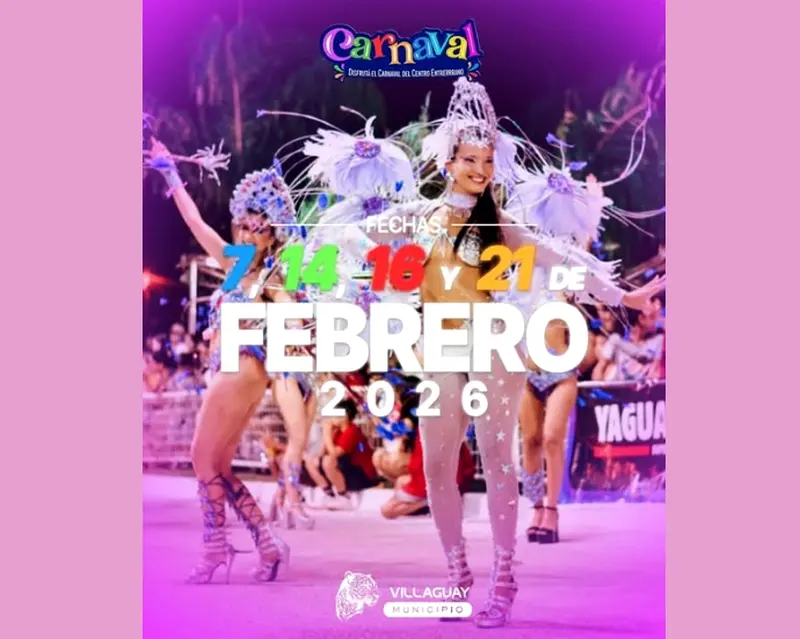 Disfrut� el carnaval del centro entrerriano