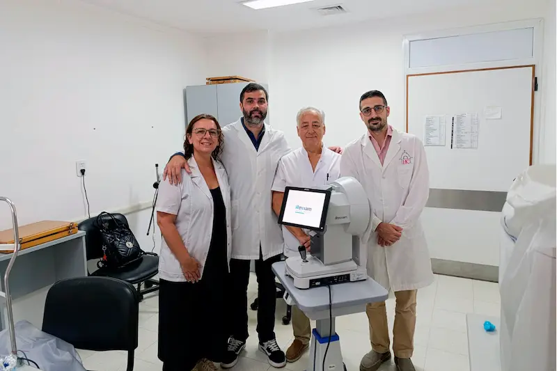 El Hospital Centenario de Gualeguaych� incorpor� nuevo equipamiento oftalmol�gico