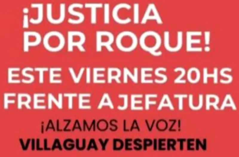 Marcha pidiendo Justicia por Roque Garay