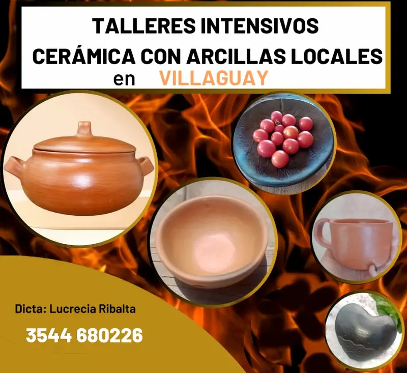Talleres intensivos cer�mica con arcillas locales