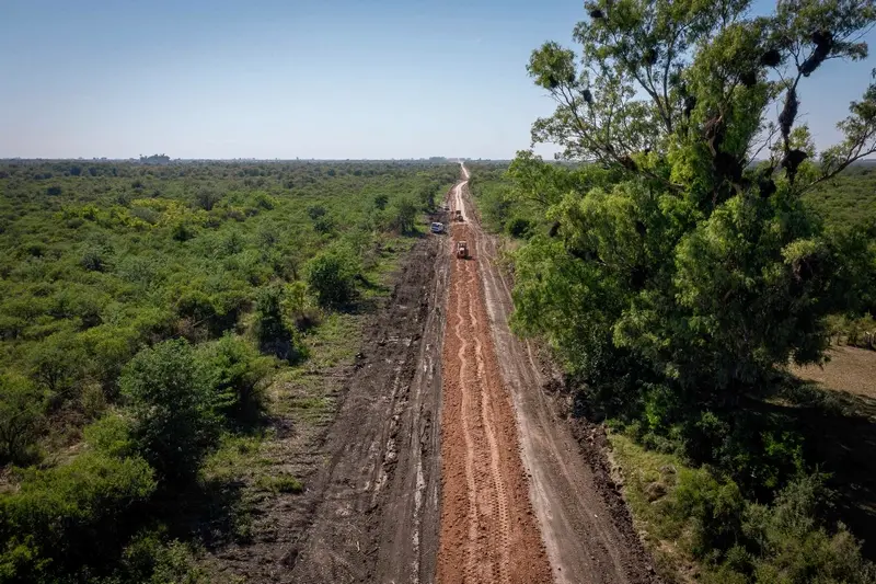 Trabajan en la conservaci�n de caminos de uso productivo y social en Villaguay